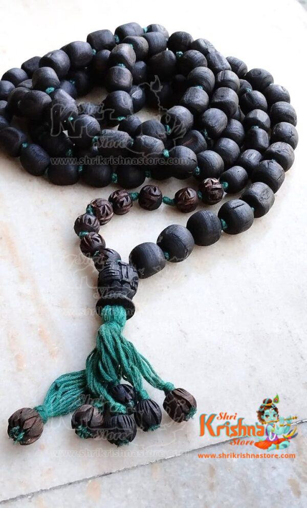 Tulsi Mala Necklace Hindu prayer beads 108 Bead 100% original Iscon Krishna  Mala