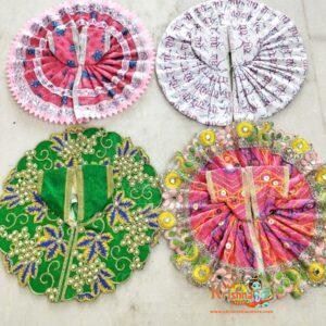 Set of 4 Laddu Gopal Dress Multiple Color Design